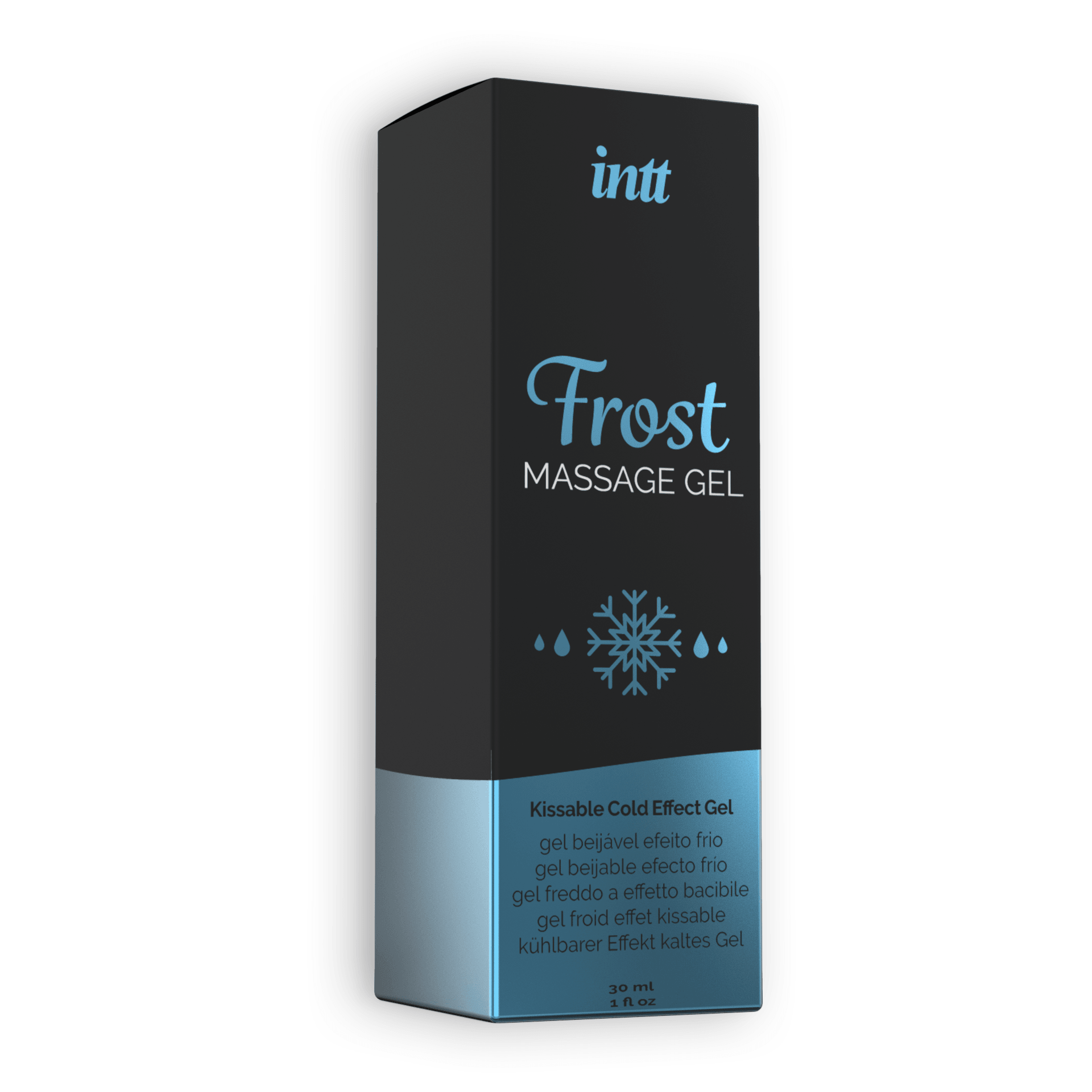 Gel de Masaj Comestibil cu Efect Racoritor, Senzatie de Prospetime & Revigorare, Intt Frost, 30 ml - Amoroso