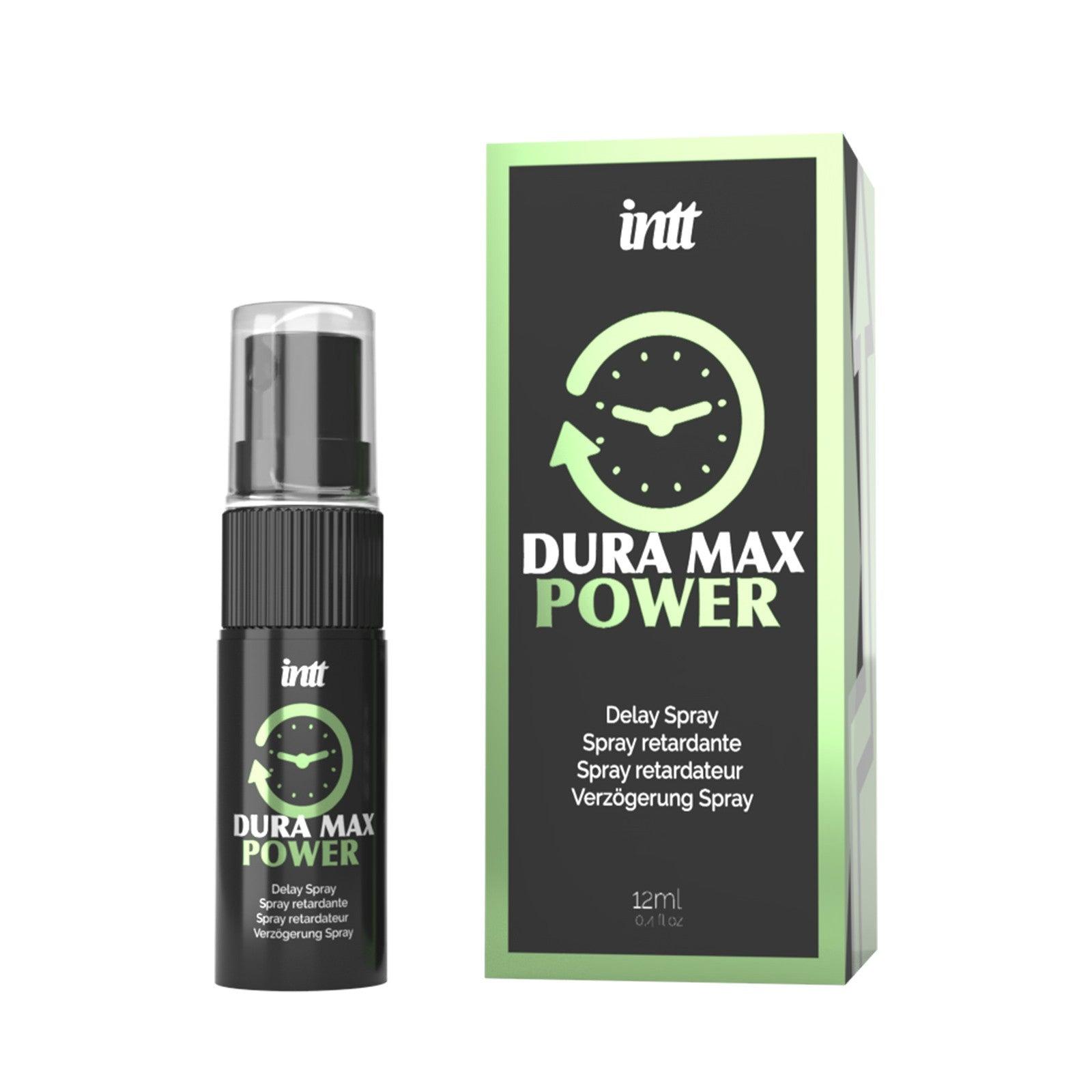 Spray pentru Potenta Dura Max Power, Control Absolut si Performanta Maxima, Intt, 12ml - Amoroso