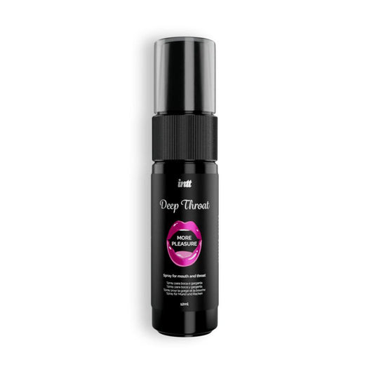 Spray Lubrifiant Oral Intt Deep Throat 12ml, Placere Intensa si Confort Maxim pentru Cupluri, INTT, 12ml - Amoroso