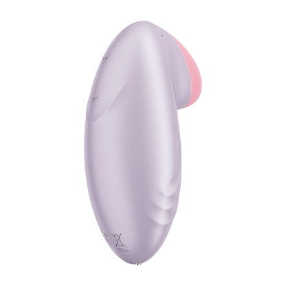 Vibrator Inteligent, Control prin Aplicatie, Design Compact, Satisfyer Tropical Tip, Mov - Amoroso