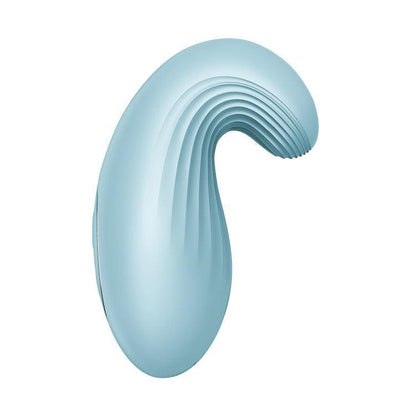 Stimulator Ergonomic cu 15 Moduri de Vibratie, Placere Personalizata, Satisfyer Dipping Delight, Albastru - Amoroso