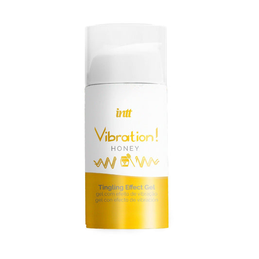 Gel Intt Vibration Honey, Stimulare Intensa cu Efect de Vibratii si Furnicaturi, 15 ml - Amoroso