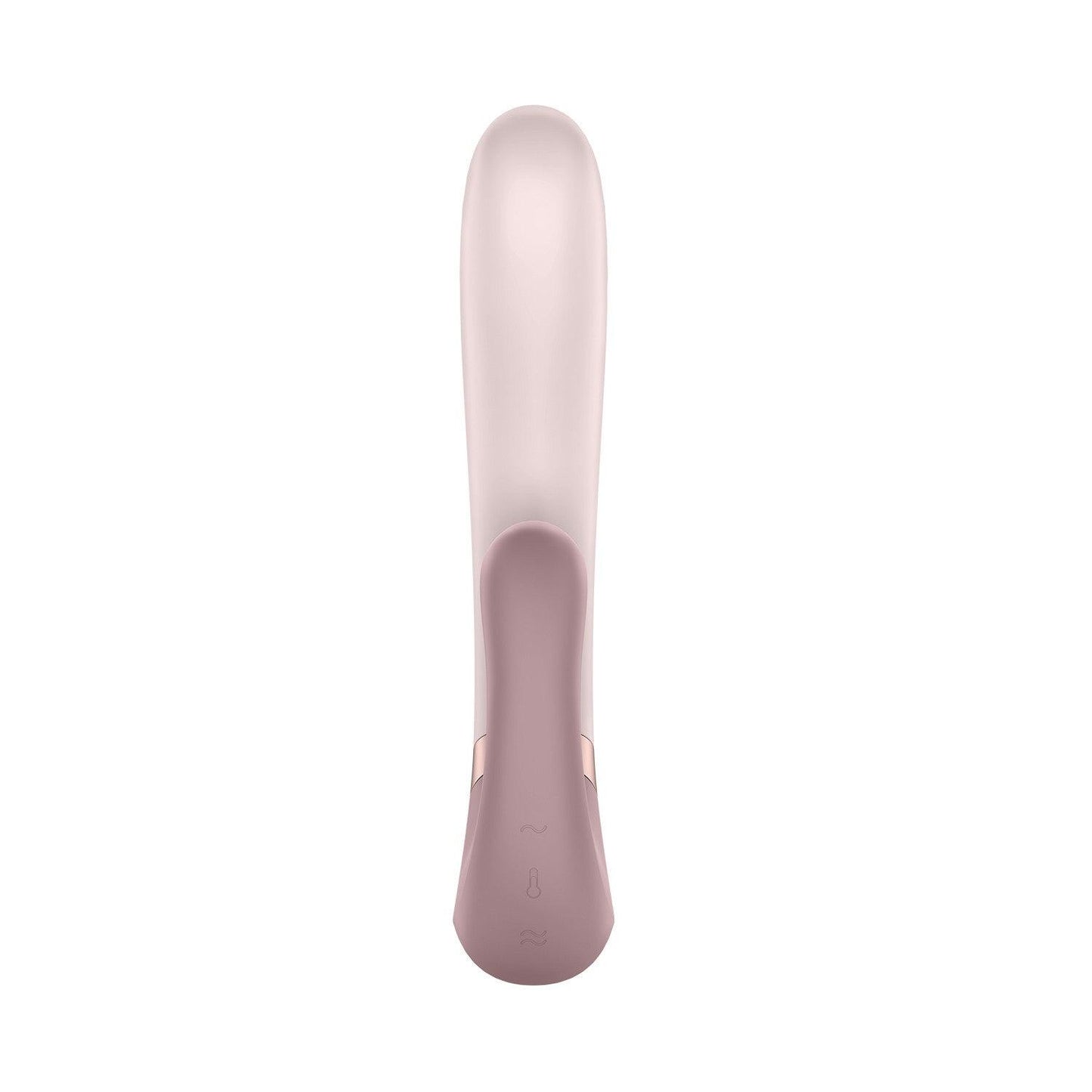 Vibrator cu Functie de Incalzire, Control prin Aplicatie, Placeri Supreme, Satisfyer Heat Wave, Roz - Amoroso