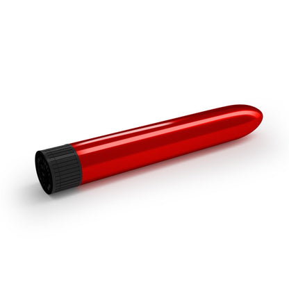 Vibrator Clasic, Vibratii Puternice si Design Elegant, Crushious Classic Vibe, Rosu Metalic - Amoroso