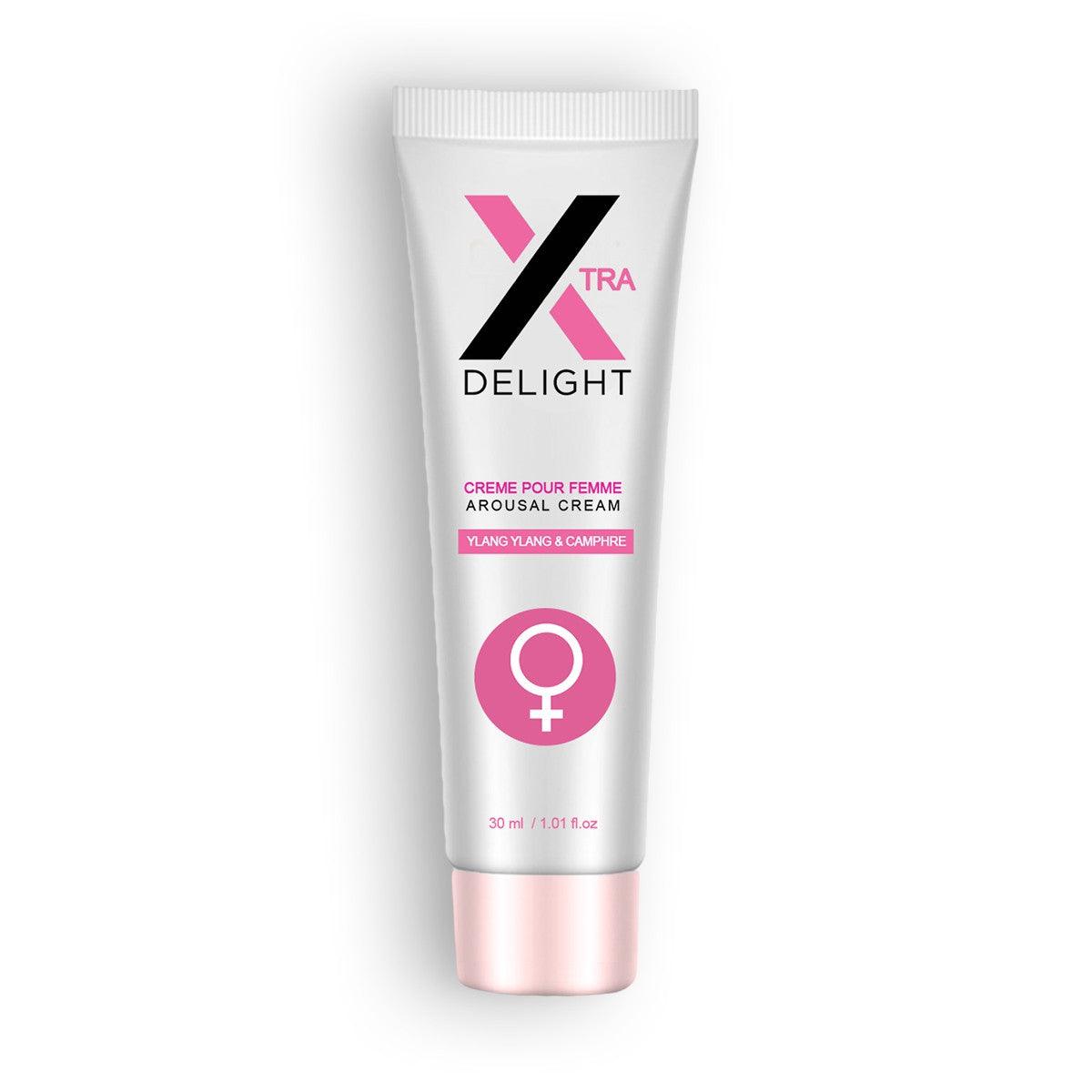 Crema Stimulare Clitoris X Delight , Intensificator de Placere cu Ylang Ylang & Camfor, Ruf, 30 ml - Amoroso