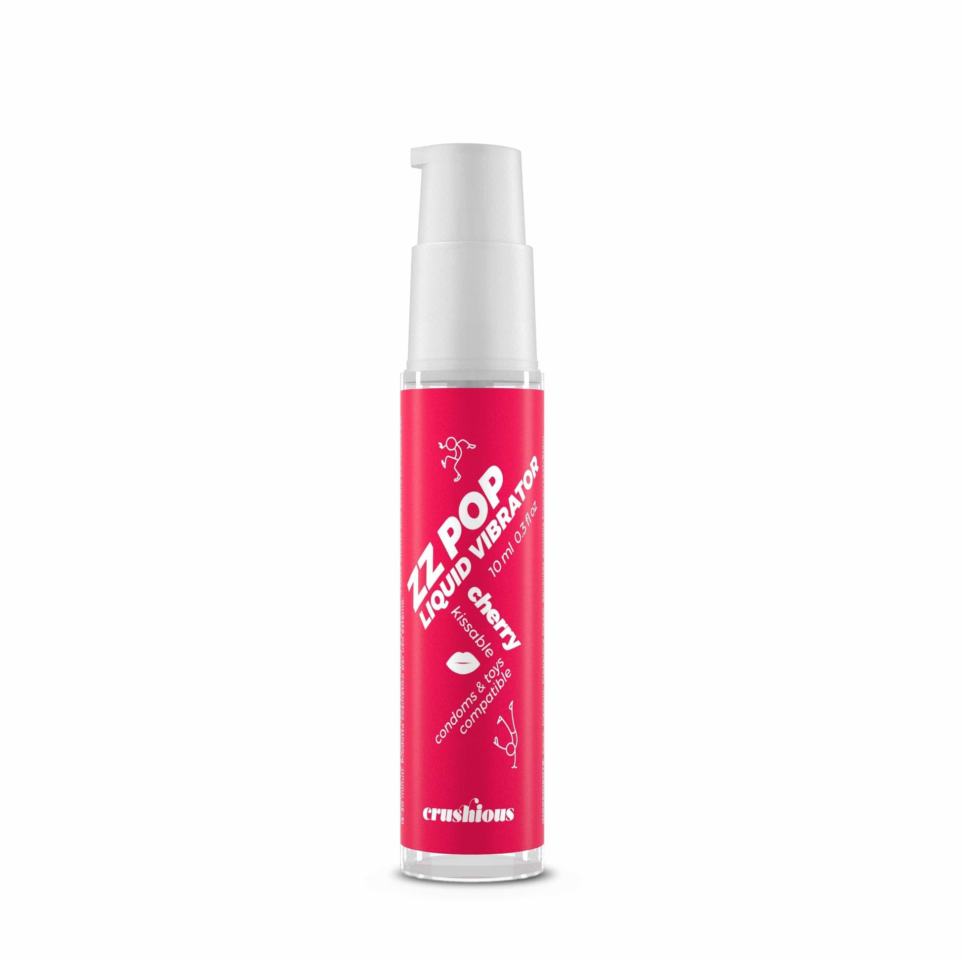 Gel Stimulant, cu Aroma de Cireasa, pentru O Explozie de Senzatii, Unisex, Crushious, 10ml - Amoroso