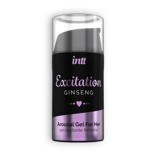 Gel Stimulant pentru Femei, cu Efect Afrodisiac si Sensibilitate Crescuta, INTT Excitation Ginseng, 15ml - Amoroso