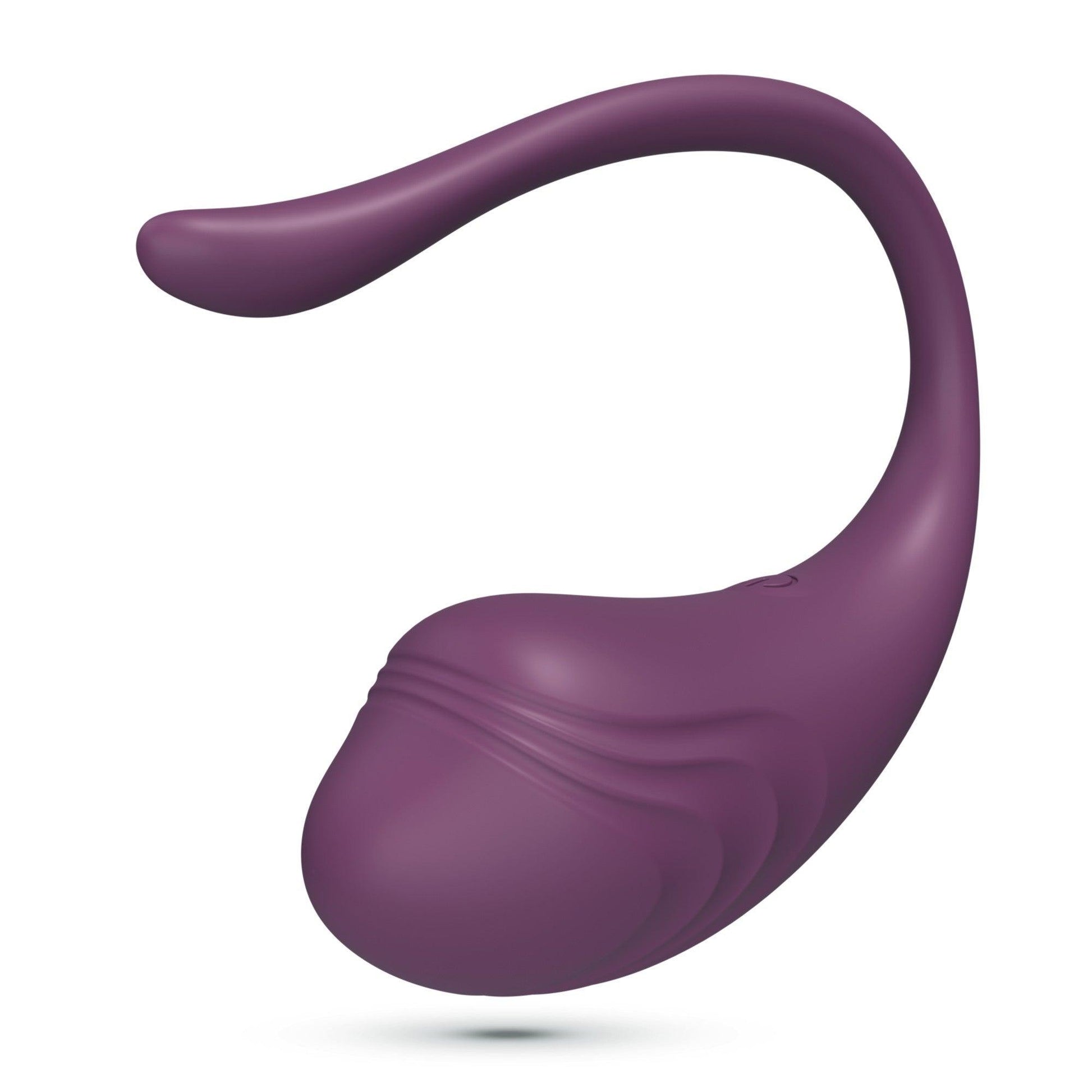 Ou Vibrator cu Telecomanda, Experienta Intensa si Design Ergonomic, Crushious Tamago, Mov - Amoroso