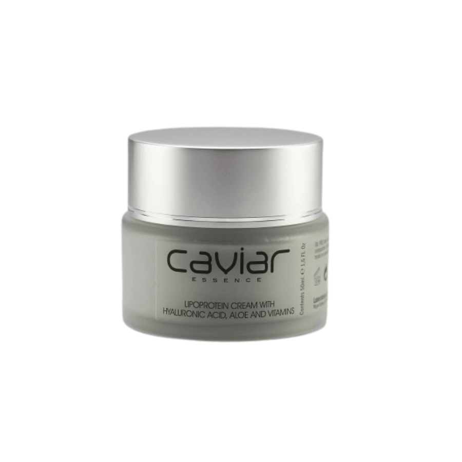 Crema de fata cu Extract de Caviar si Acid Hialuronic, Hidratare Intensiva si Efect Anti-Aging, Caviar Essence, 50 ml - Amoroso