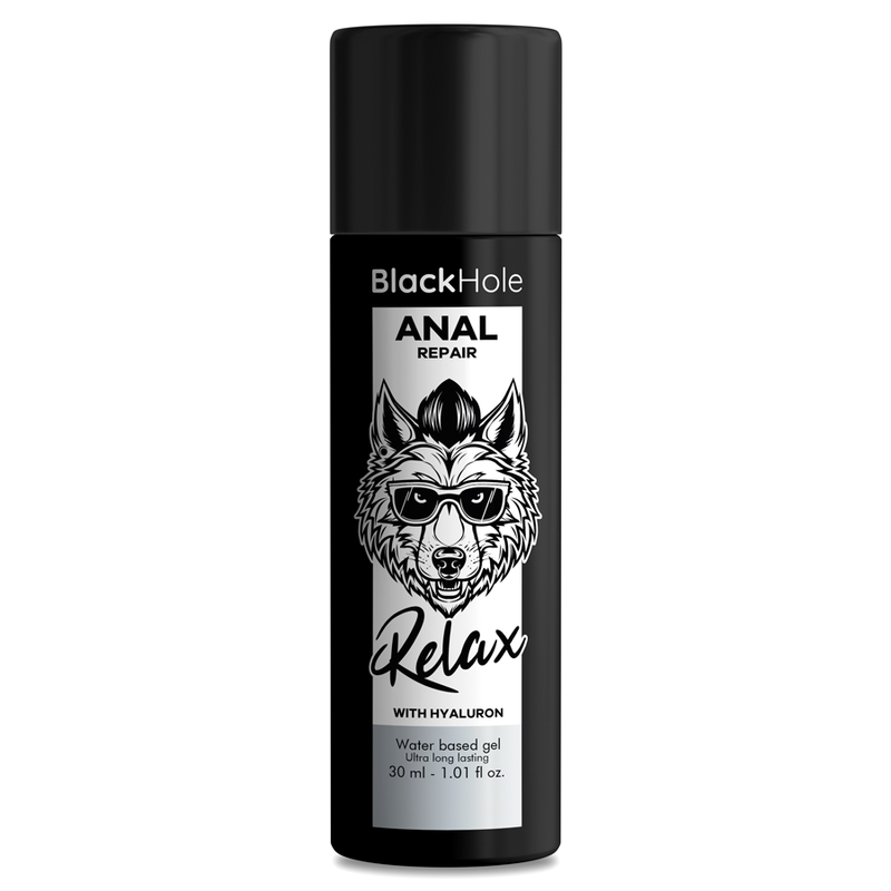 BlackHole Gel Anal Repair cu Hialuron 30 ml
