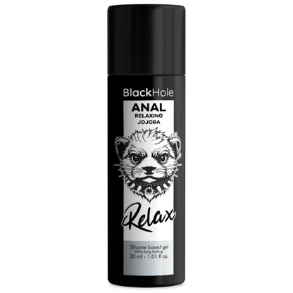 Lubrifiant Anal Relaxant BlackHole cu Ulei de Jojoba 30ml
