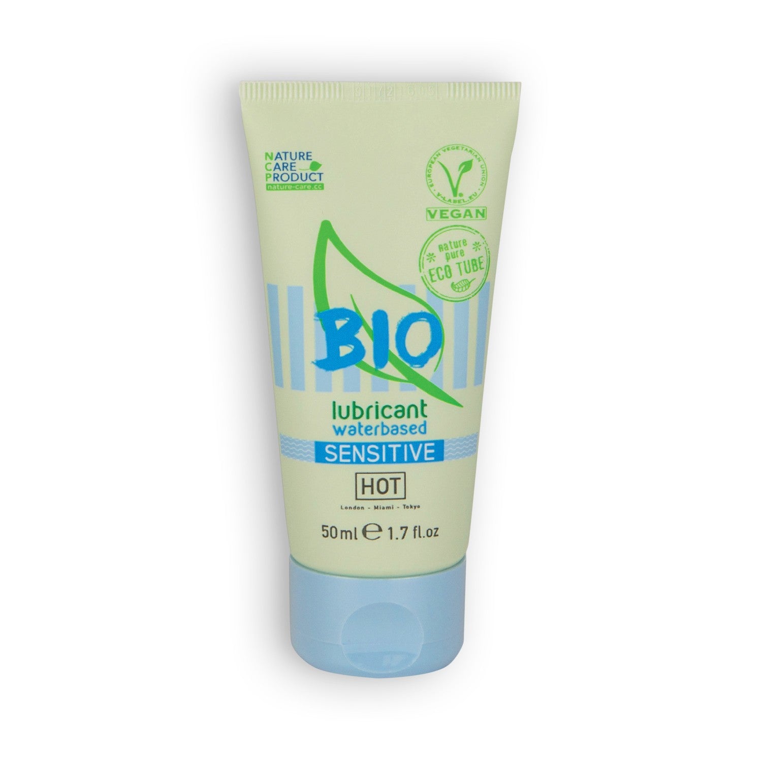 Lubrifiant BIO Sensitive - Pe Bază de Apă, Vegan, Eco-Friendly, Ideal pentru Piele Sensibilă, 50ml
