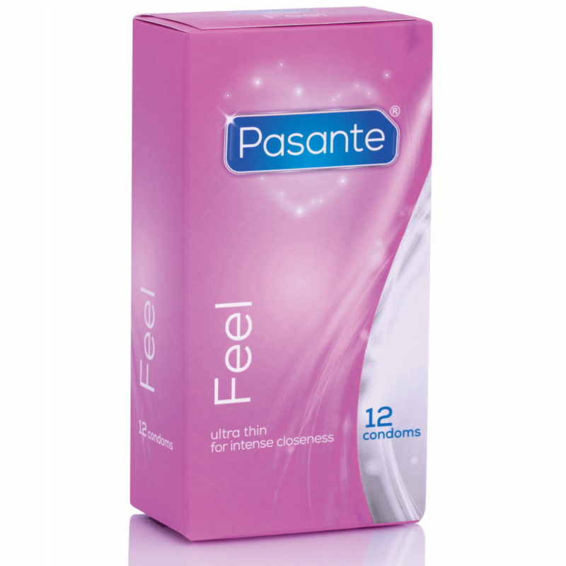 Pasante Feel – Prezervative Ultra Subtiri Sensibilitate Ridicata, 12 Bucati