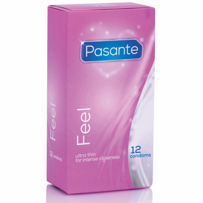 Pasante Feel – Prezervative Ultra Subtiri Sensibilitate Ridicata, 12 Bucati