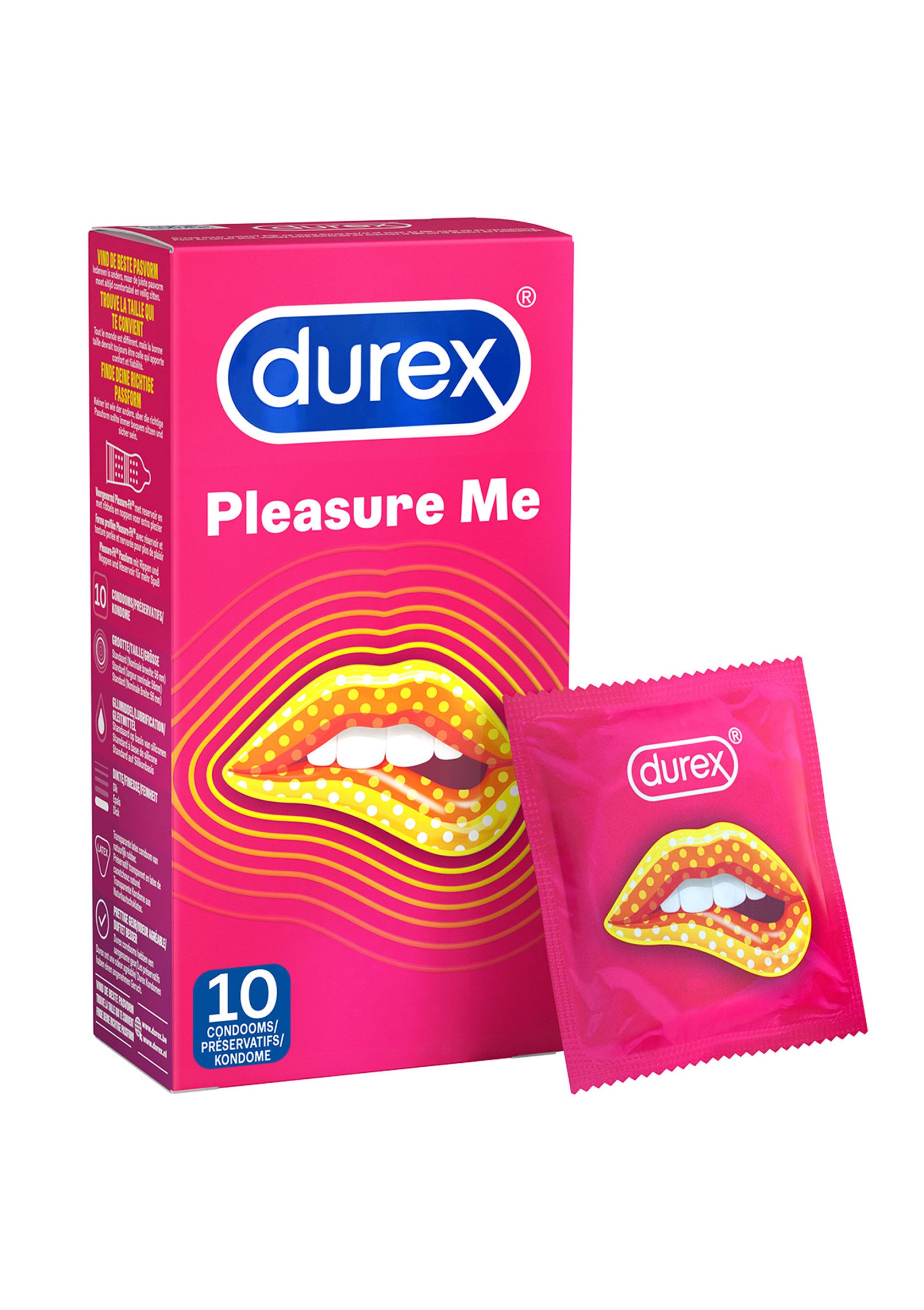 Prezervative Durex Pleasure Me - 10 Bucati