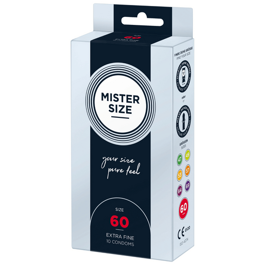 Prezervative Mister Size 60 Extra Fine, 10 bucati
