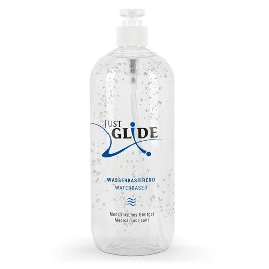 Lubrifiant pe Baza de Apa, Alegerea Perfecta pentru Confort si Placere, Just Glide, 1000 ml - Amoroso
