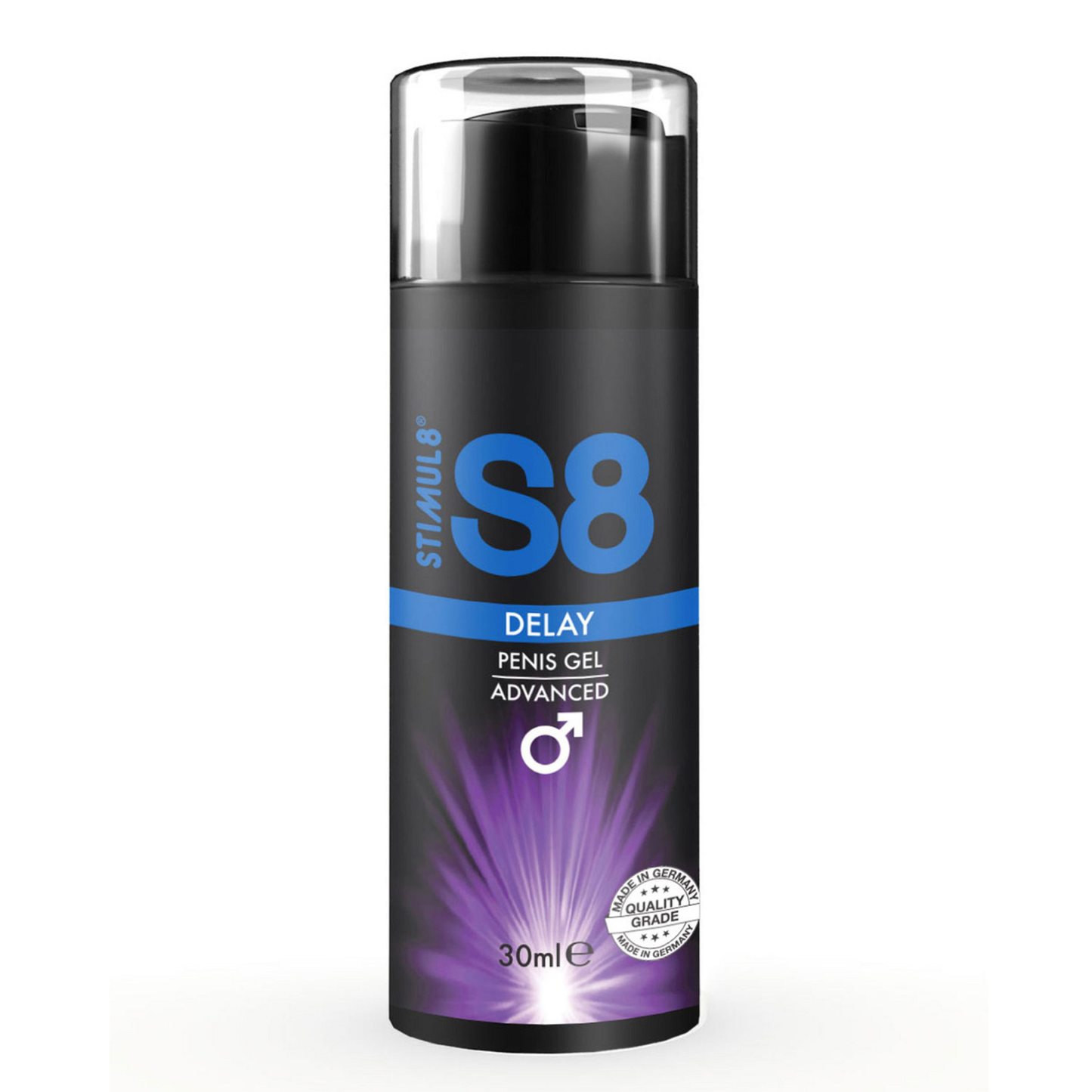 Gel Avansat pentru Prelungirea Performantei Masculine, S8 Delay Gel, 30ml