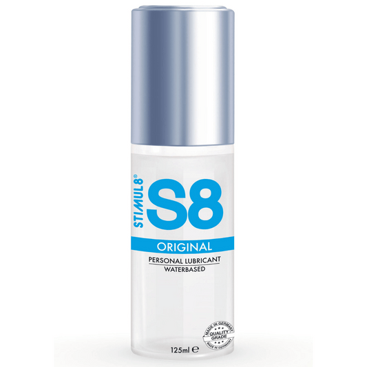 Lubrifiant Pe Baza de Apa, Confort si Placere Maxima, S8 Original Personal Lubricant, 125ml - Amoroso