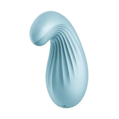 Stimulator Ergonomic cu 15 Moduri de Vibratie, Placere Personalizata, Satisfyer Dipping Delight, Albastru - Amoroso