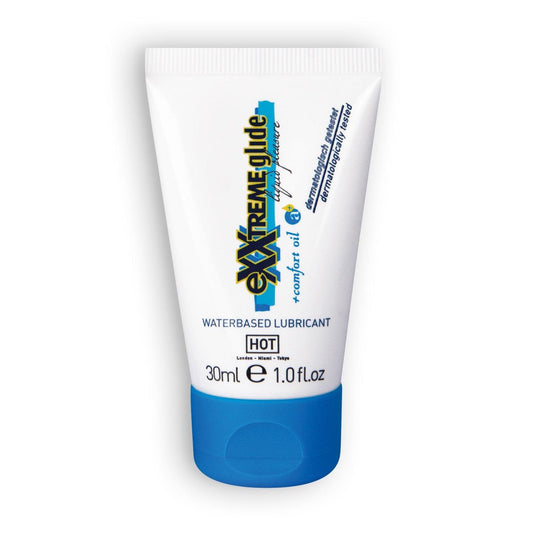 Lubrifiant HOT eXXtreme Glide, Pe Baza de Apa, Hidratant si Compatibil cu Prezervative, 30 ml - Amoroso