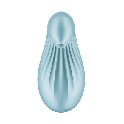 Stimulator Ergonomic cu 15 Moduri de Vibratie, Placere Personalizata, Satisfyer Dipping Delight, Albastru - Amoroso