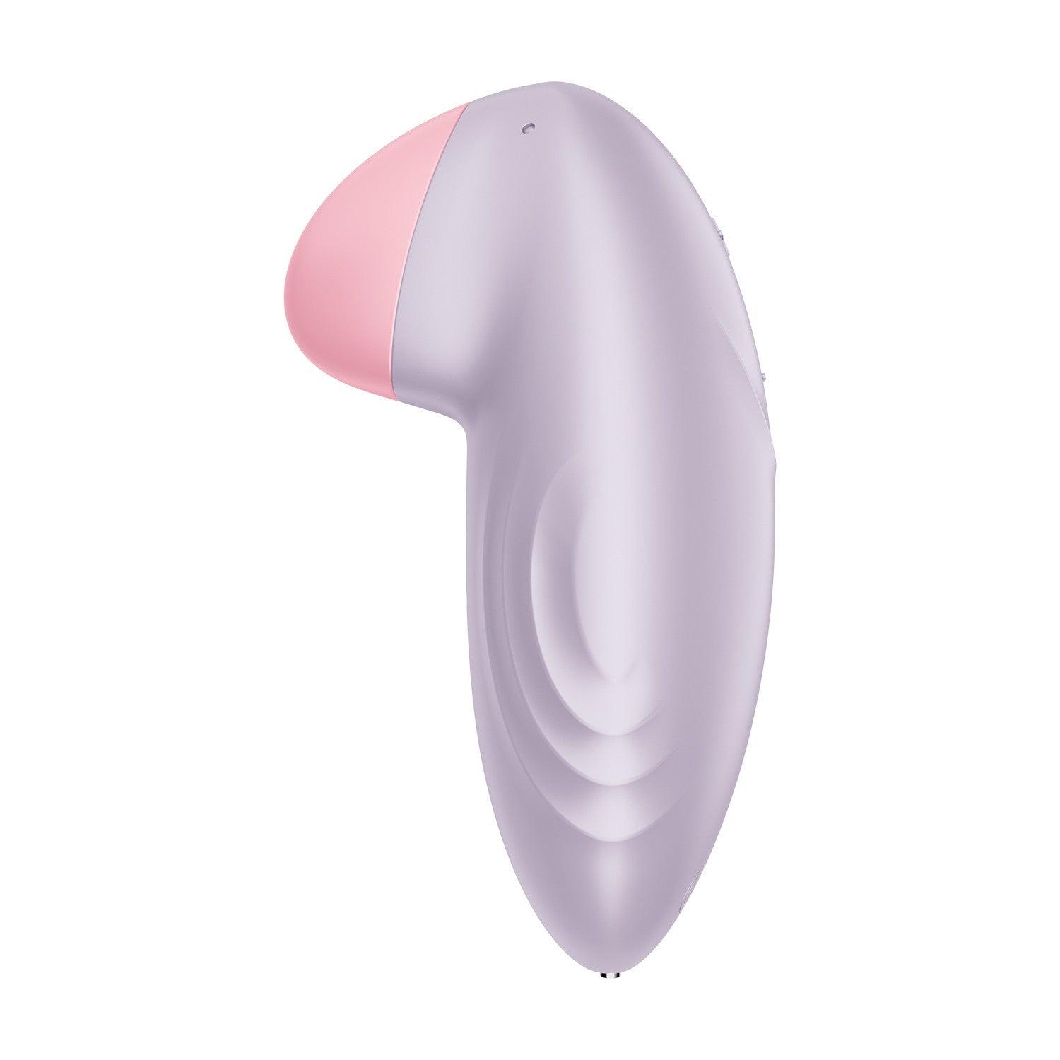 Vibrator Inteligent, Control prin Aplicatie, Design Compact, Satisfyer Tropical Tip, Mov - Amoroso