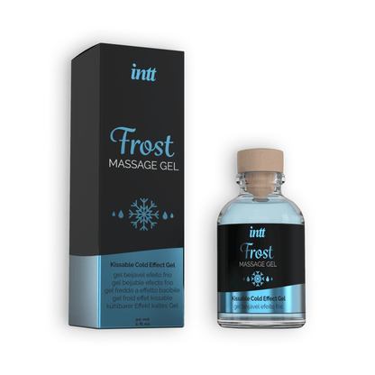 Gel de Masaj Comestibil cu Efect Racoritor, Senzatie de Prospetime & Revigorare, Intt Frost, 30 ml - Amoroso