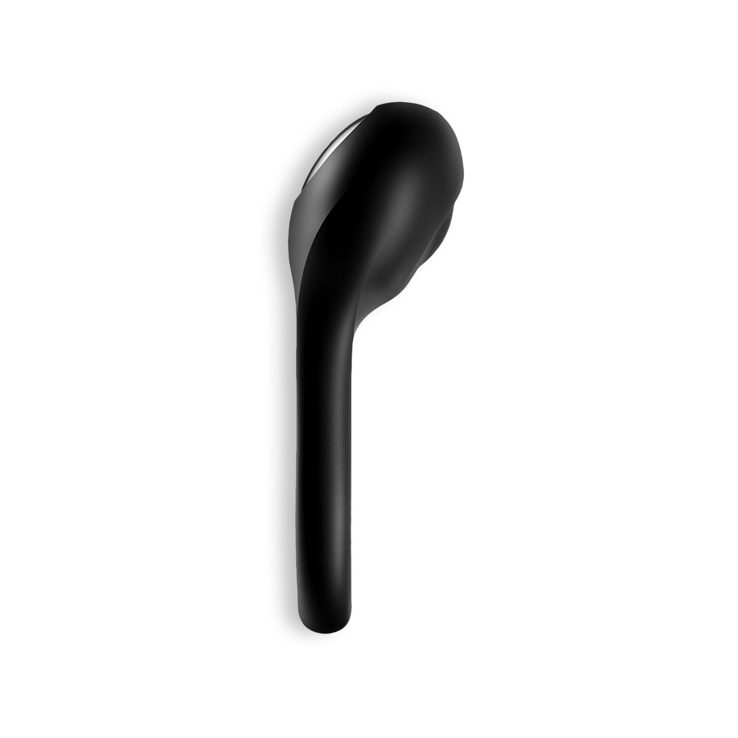 Inel Vibrator Majestic Duo Elegant, pentru Placeri Incomparabile, Satisfyer, Negru - Amoroso