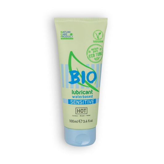 Lubrifiant BIO pe baza de apa, Vegan, Natural, Hipoalergenic, Eco-friendly, SENSITIVE, 100ml - Amoroso