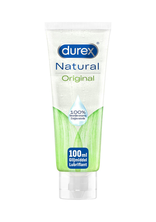 Gel Lubrifiant, 100% Natural, Confort si Siguranta in Momentele Tale, Intime Durex Natural, 100ml - Amoroso