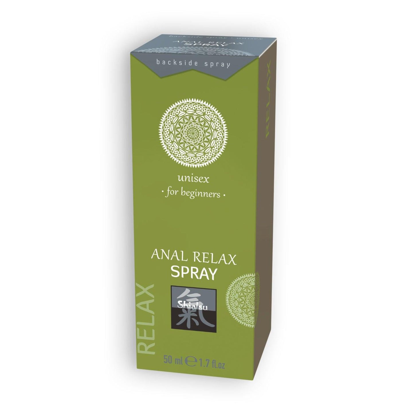 Spray Relaxant Anal, pentru Incepatori, Confort si Placere in Momentele Intime, Shiatsu, 50 ml - Amoroso