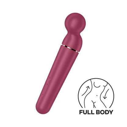 Vibrator Wand Elegant, pentru Relaxare si Placeri Intense, Satisfyer, Berry Rose Gold - Amoroso