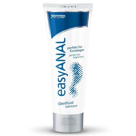 Lubrifiant Delicat pe Baza de Apa, Ideal pentru Confort si Placere, EasyANAL Lubricant, 80ml - Amoroso