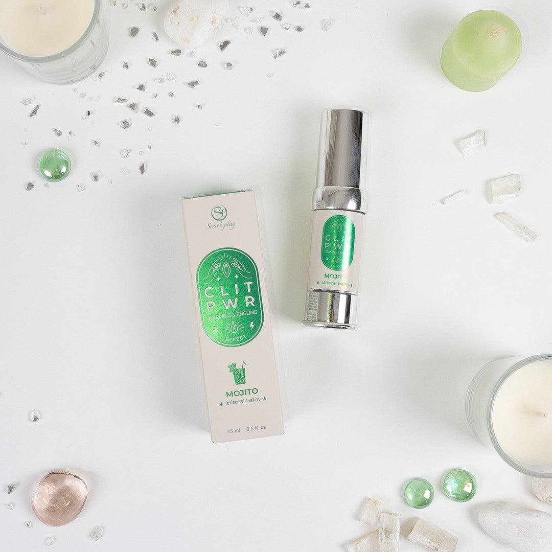 Balsam Stimulator Clitoridian, Efect de Incalzire si Furnicaturi, Secret Play, 15ml - Amoroso